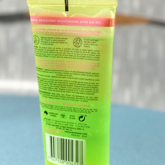 mine Skincare 5 Wbundle Rapid Recovery Aftersun Gel Poshmark